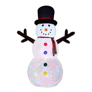 Opblaasbare Snowman Multi