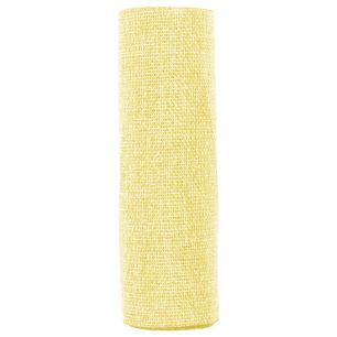 Jute Linen Tafelband geel 30cmx3mtr (box of 12) 