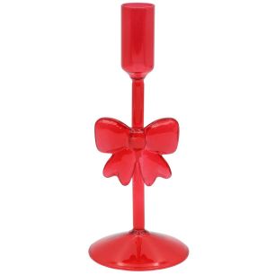 Bougeoir Bow  Cerise Small