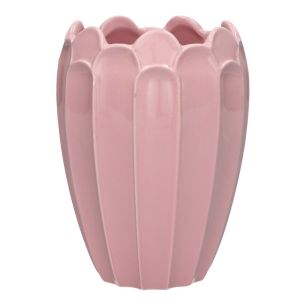 Vase d10/12.2xh17 rosa