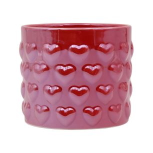 Pot Liebes Parelmoer Finish Rood Extra Small