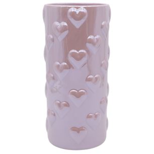 Vase Liebes Perle Finish Rose Clair Medium