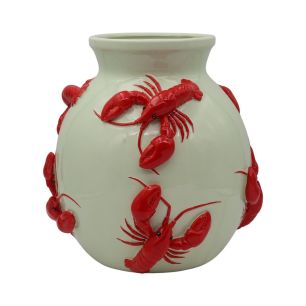 Vase Lobster  Vert Clair Large