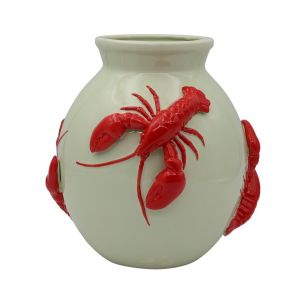Vase Lobster  Vert Clair Medium