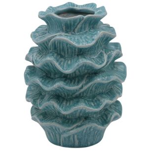 Vase d10/14.5xh20 türkis