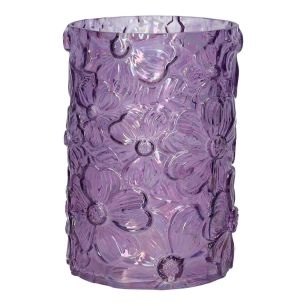 Vase d14/14.5xh19.5 lavendel