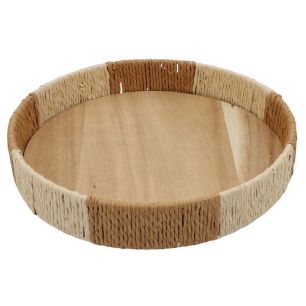 Korb d25.5xh4.5braun / creme