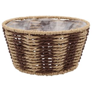 Planter Laurentia Brown Small