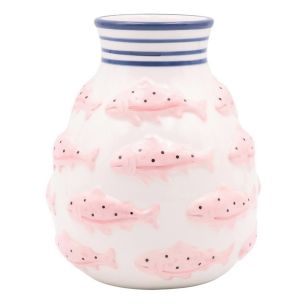 vase d7.5/13.3xh16 rose/bleu