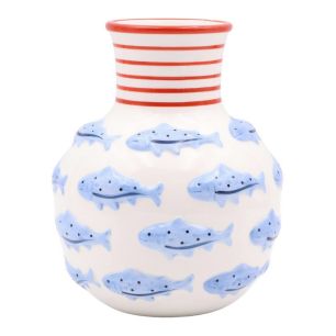 vase d8.8/16xh19.8 bleu/rouge