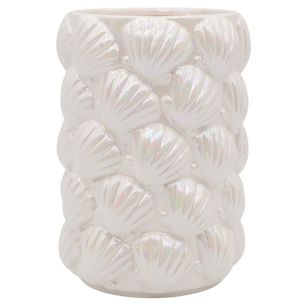 Vaas Mare Parelmoer Finish Wit Small