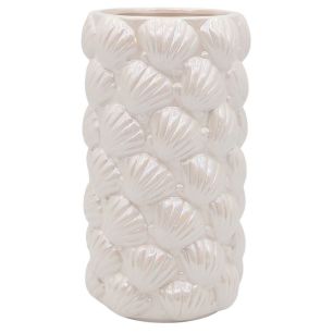Vaas Mare Parelmoer Finish Wit Medium