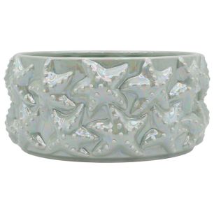 Planter Stella Parelmoer Finish Groen