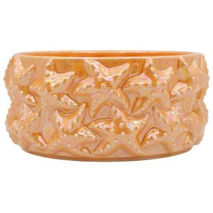 Planter Stella Parelmoer Finish Oranje