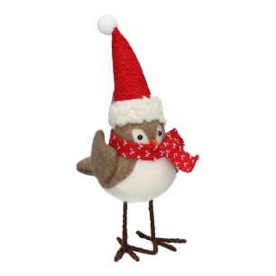 Birds 16x11x25cm red