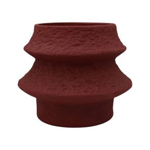 Vase d30.5/44xh32.5 red