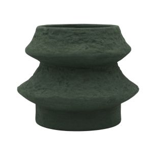 Vase d18/25.5xh20 green