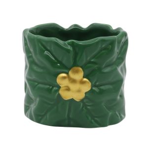 Pot Nellie d8/8.5xh6.7 green