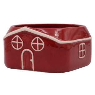 Bowl d17/17.8xh9.5 red