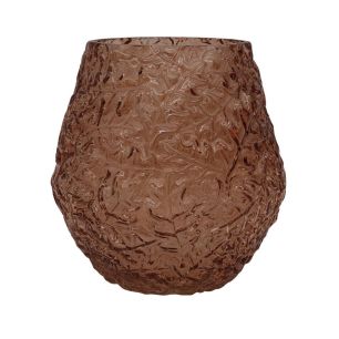 Vase d14/20.5xh21 sienna