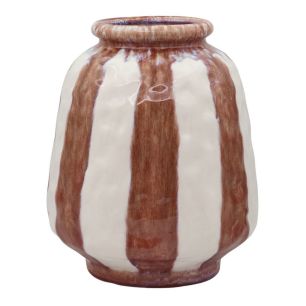 Vase d17/30xh36 brown