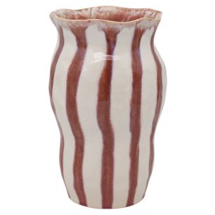 Vase d18.7/19.5xh35.8 brown