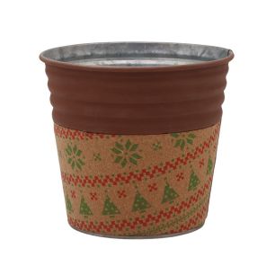 Pot d13xh12 brown/natural