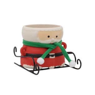 Planter 15.9x13.8xh10.9 red