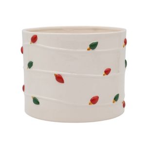 Pot d16.5/17xh14.7 red/green