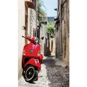 Napels Outdoor Bild Fotoausdruck 75x120x2,5cm 