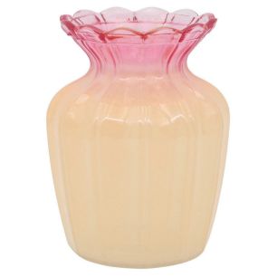 vase d10/11.5xh15 fuchsia/pêche