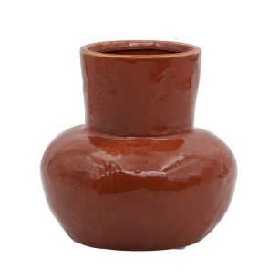 Vase d10/16.5xh17 red