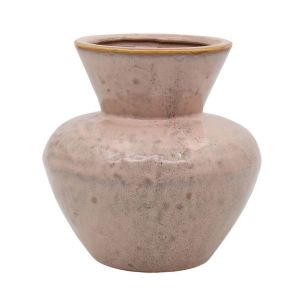 Vase d11.5/16.5xh16.7 light pink
