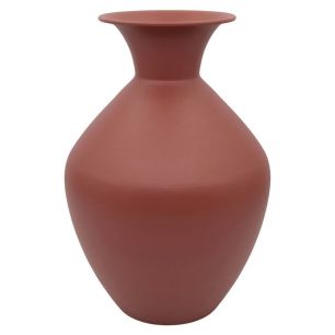 Vase d15.5/25.3xh36.5 bronze