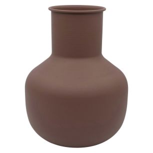 Vase d12/23.5xh30 cocoa