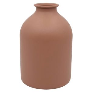 Vase d7/15xh22.5 light brown