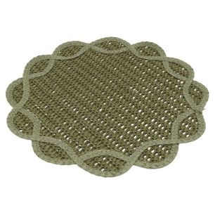 papier set de table d38xh0.5 vert