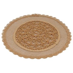 papier set de table d38xh0.5 naturel