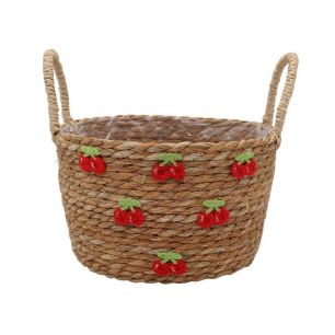 panier avec cerise d25xh15