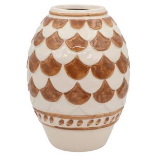 Vase d11/21xh28.5 brown
