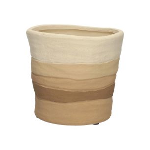 Pot d16.5xh15 brown