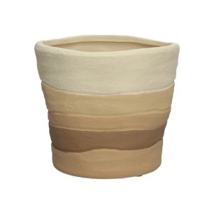 Pot d14.5xh13 brown