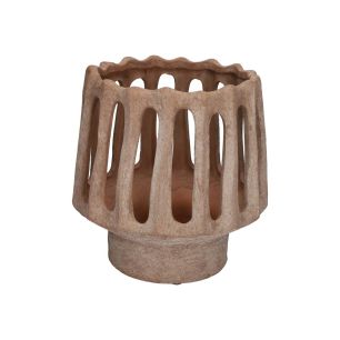 Pot d17.5/20xh20 cocoa