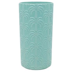 Vase d12.4xh23.2 turquoise