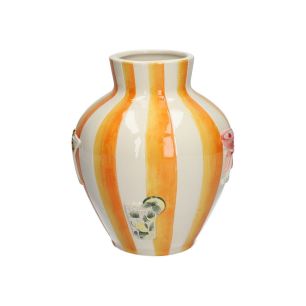 Vase d9.5/18xh21.5 orange