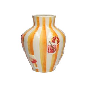 Vase d11/20.5xh25.7 orange