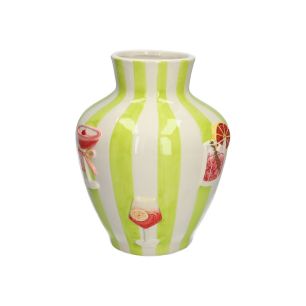 Vase d11/20.5xh25.7 green