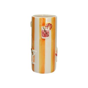 Vase d10/11xh22.2 orange