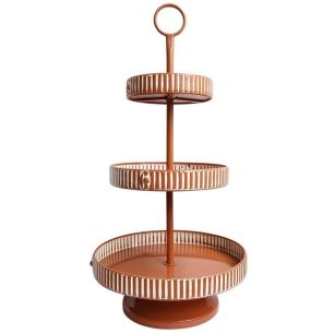 Tray shelf d38xh76 red