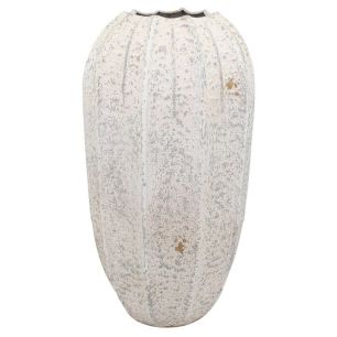 Vase d13/27xh51 off white